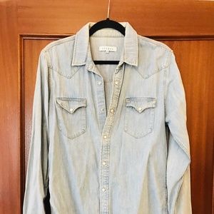Sandro denim shirt